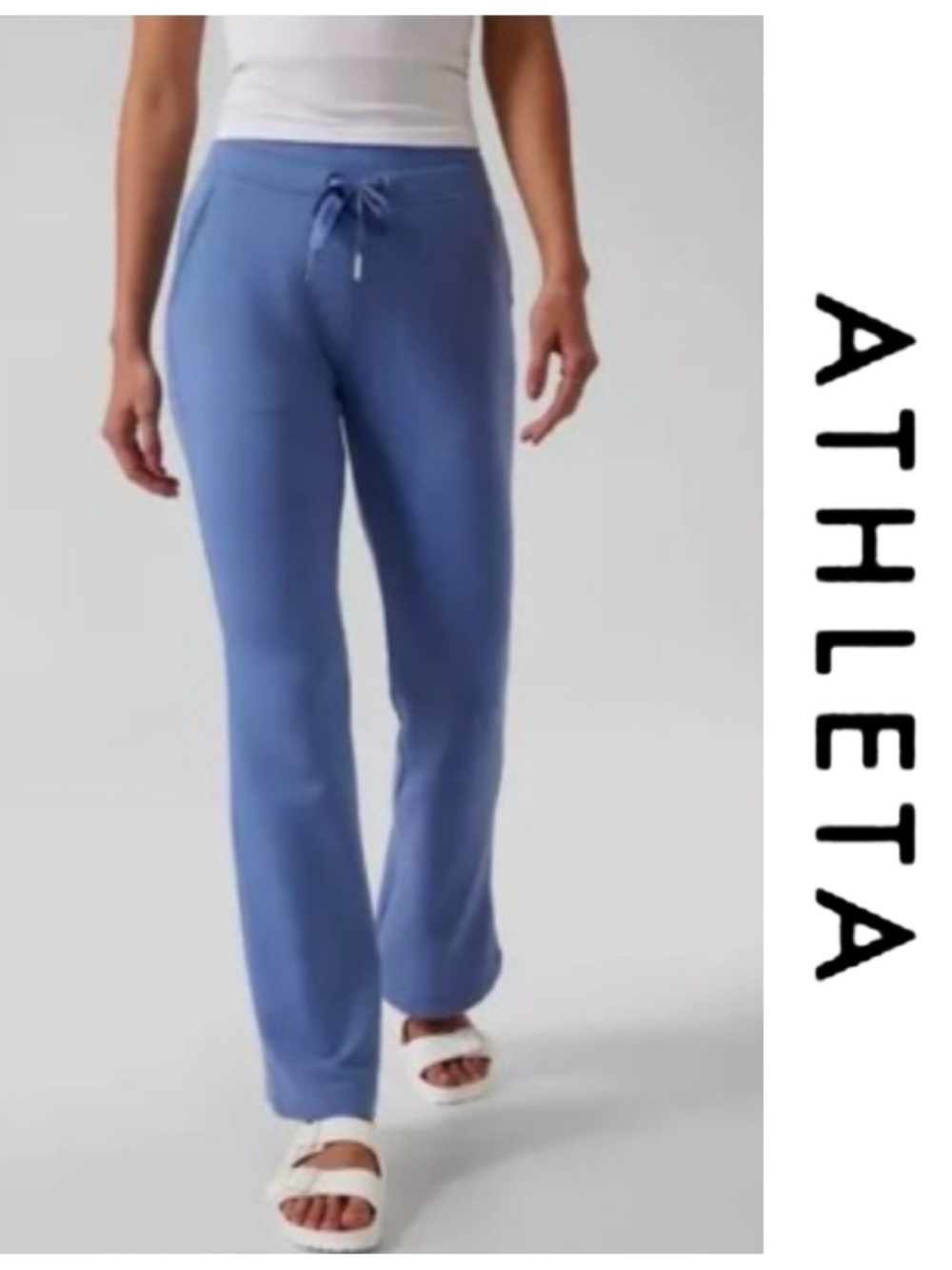 🚩NwTs-$90 ATHLETA Balance Flare Pants L Breathable Soft Nirvana Brushed Interior